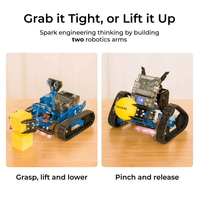 Makeblock mBot2 Rover コーディング学習ロボット / Makeblock mBot2 Rover Robotics Kit: Kid's Interactive Emo Robot for Coding Learning and Outdoor Play 商品画像