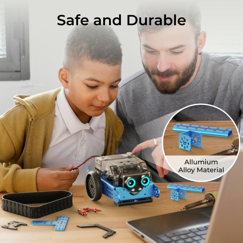 Makeblock mBot2 Rover コーディング学習ロボット / Makeblock mBot2 Rover Robotics Kit: Kid's Interactive Emo Robot for Coding Learning and Outdoor Play 商品画像