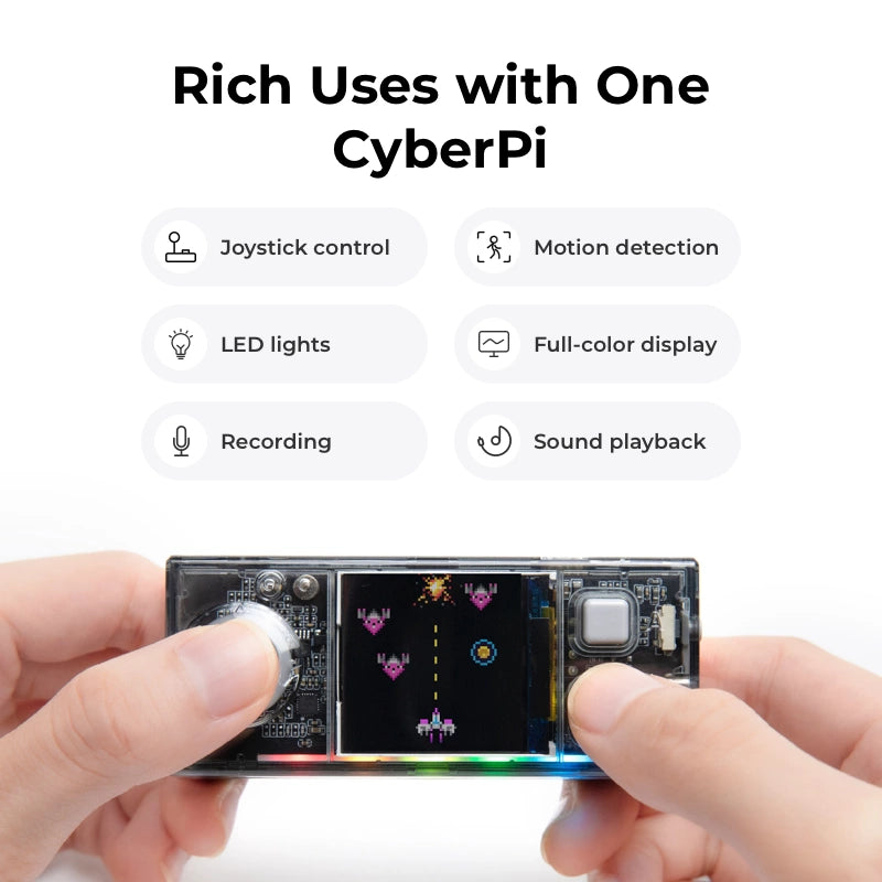 Makeblock CyberPi プログラミング学習用電子工作キット / Makeblock CyberPi: Educational Electronics Kits for Beginners to Learn Programming 商品画像