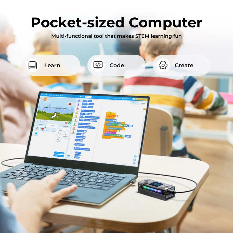 Makeblock CyberPi プログラミング学習用電子工作キット / Makeblock CyberPi: Educational Electronics Kits for Beginners to Learn Programming 商品画像