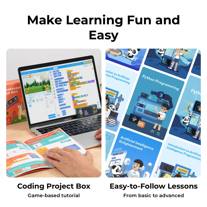 Makeblock CyberPi プログラミング学習用電子工作キット / Makeblock CyberPi: Educational Electronics Kits for Beginners to Learn Programming 商品画像