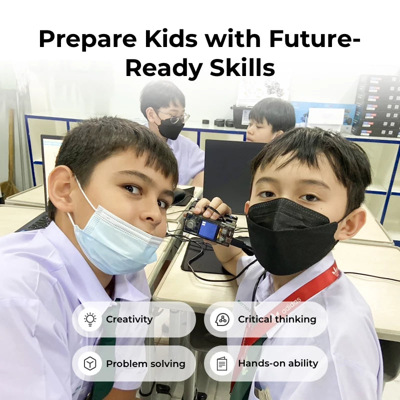 Makeblock CyberPi プログラミング学習用電子工作キット / Makeblock CyberPi: Educational Electronics Kits for Beginners to Learn Programming 商品画像