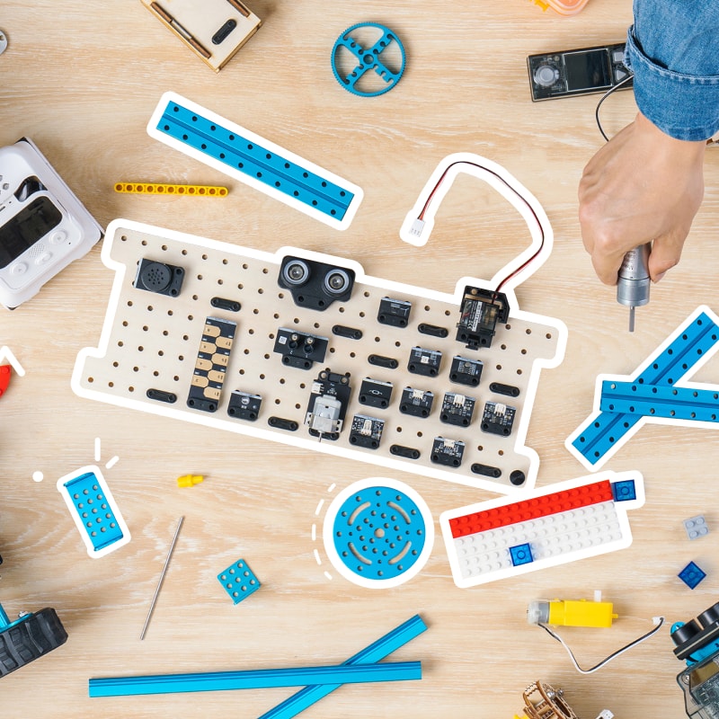 Makeblock mBuild mBot2・CyberPi用拡張モジュール / Makeblock mBuild modules for mBot2 & CyberPi 商品画像