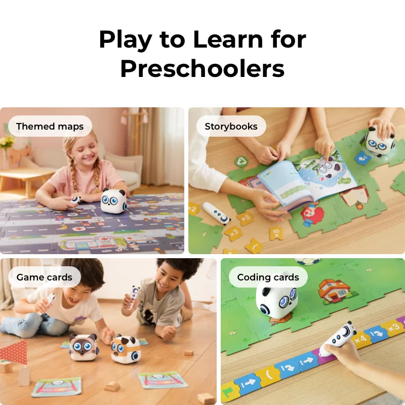 Makeblock mTiny 幼児向けスマートロボット / Makeblock mTiny: Smart Panda Robot for Preschoolers to Learn Coding, Music, Math, and Language. 商品画像