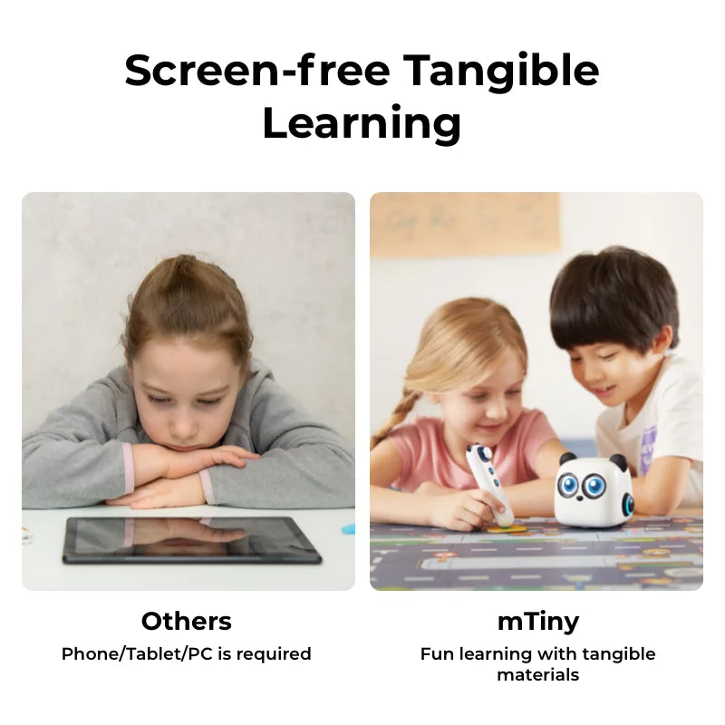 Makeblock mTiny 幼児向けスマートロボット / Makeblock mTiny: Smart Panda Robot for Preschoolers to Learn Coding, Music, Math, and Language. 商品画像