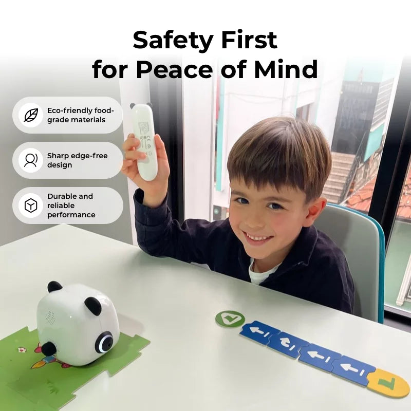 Makeblock mTiny 幼児向けスマートロボット / Makeblock mTiny: Smart Panda Robot for Preschoolers to Learn Coding, Music, Math, and Language. 商品画像