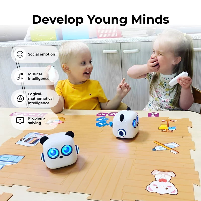 Makeblock mTiny 幼児向けスマートロボット / Makeblock mTiny: Smart Panda Robot for Preschoolers to Learn Coding, Music, Math, and Language. 商品画像