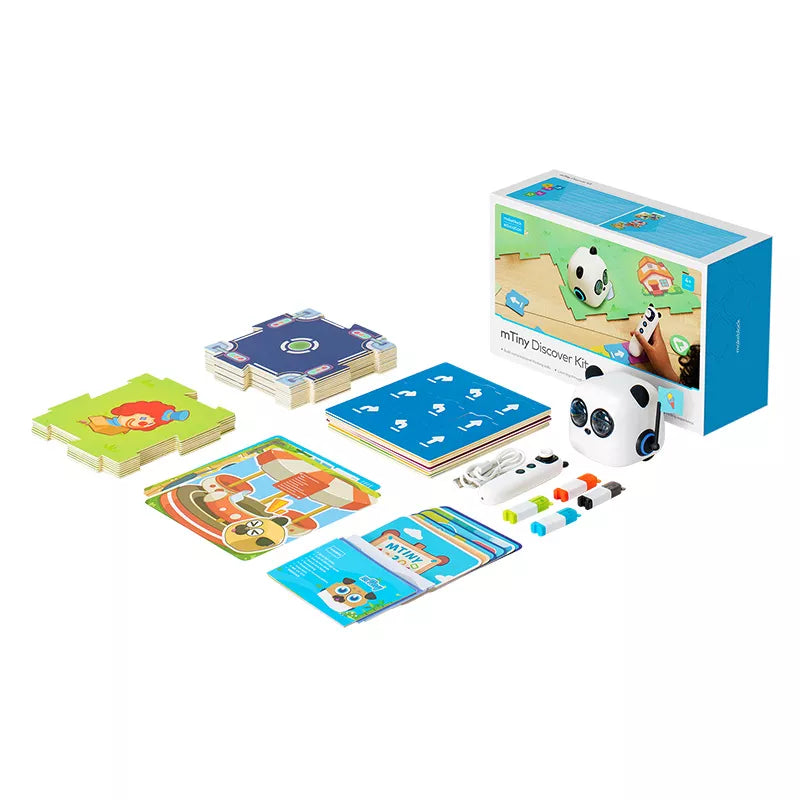 Makeblock mTiny 幼児向けスマートロボット / Makeblock mTiny: Smart Panda Robot for Preschoolers to Learn Coding, Music, Math, and Language. 商品画像