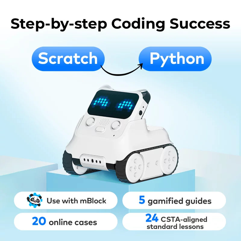 Makeblock Codey Rocky インタラクティブ学習ロボット / Makeblock Codey Rocky: Smart Robot Toy for Interactive Playing and Learning 商品画像
