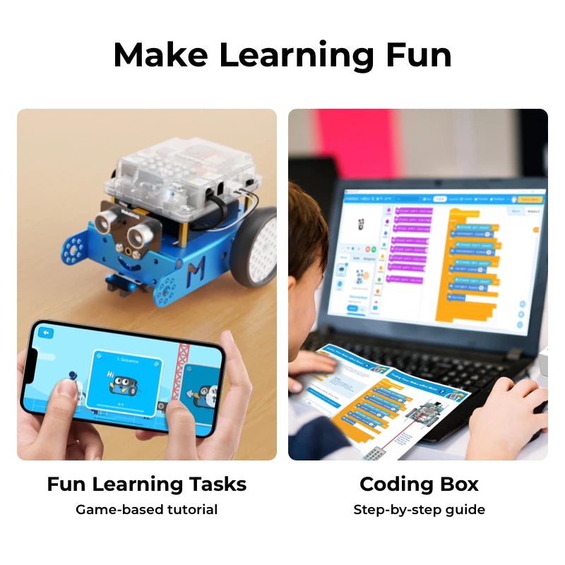 Makeblock mBot はじめてのDIY STEMロボットキット / Makeblock mBot: Kid's First Robot Kit for DIY and STEM Learning 商品画像