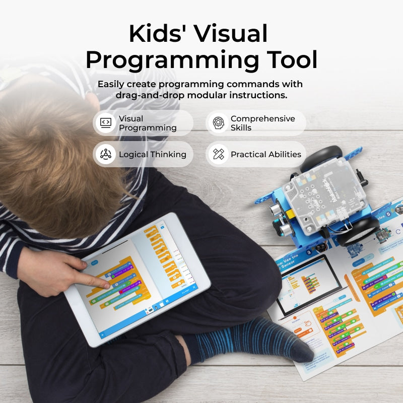 Makeblock mBot はじめてのDIY STEMロボットキット / Makeblock mBot: Kid's First Robot Kit for DIY and STEM Learning 商品画像