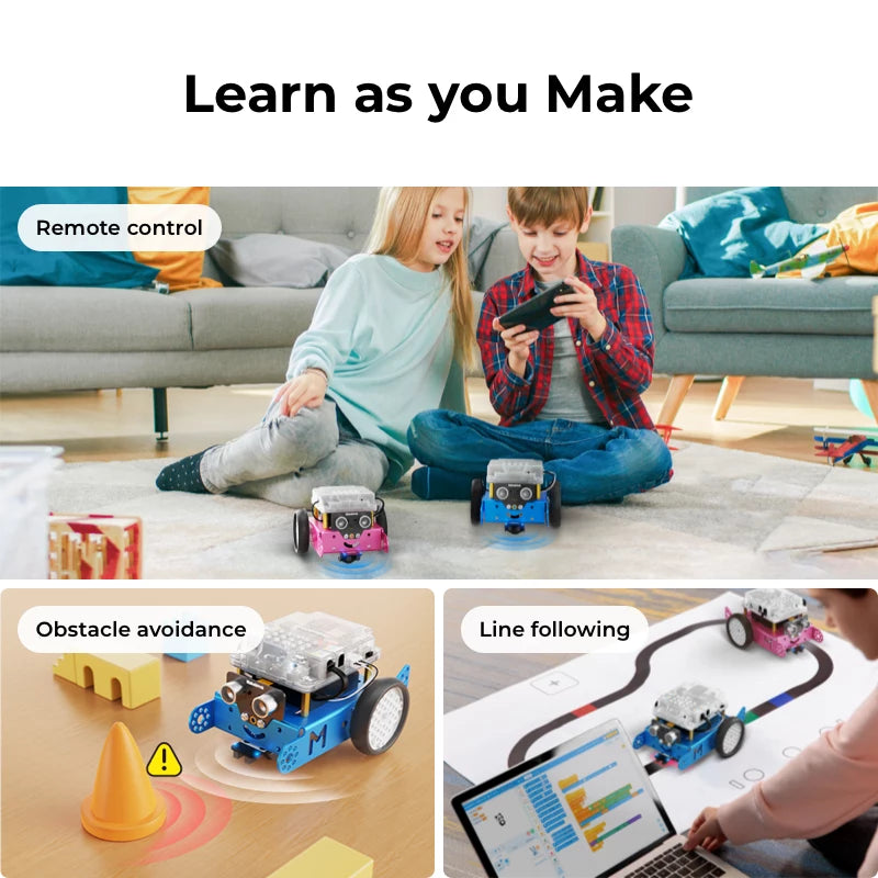 Makeblock mBot はじめてのDIY STEMロボットキット / Makeblock mBot: Kid's First Robot Kit for DIY and STEM Learning 商品画像