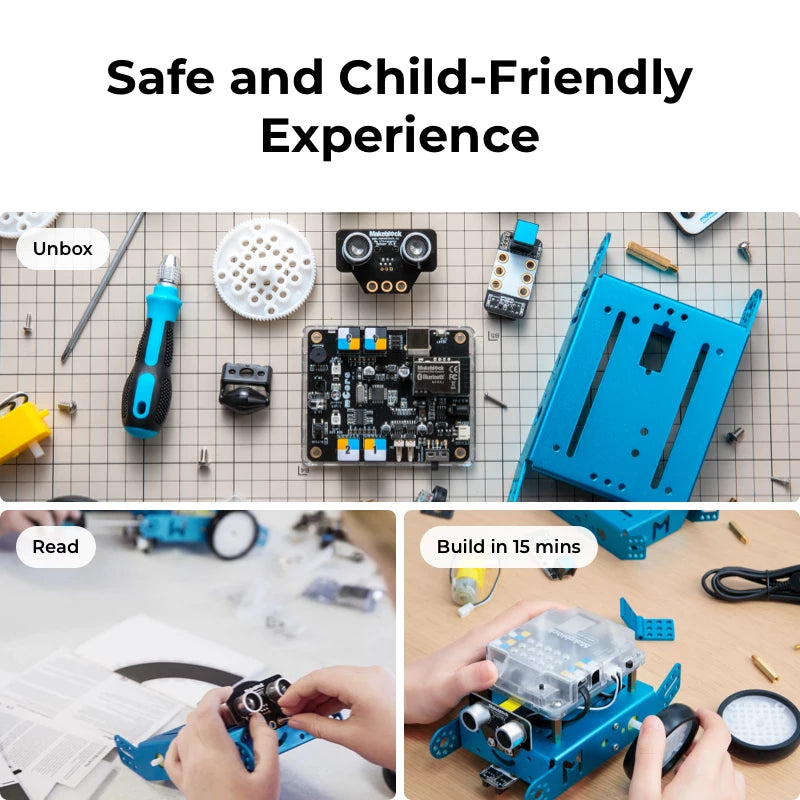 Makeblock mBot はじめてのDIY STEMロボットキット / Makeblock mBot: Kid's First Robot Kit for DIY and STEM Learning 商品画像