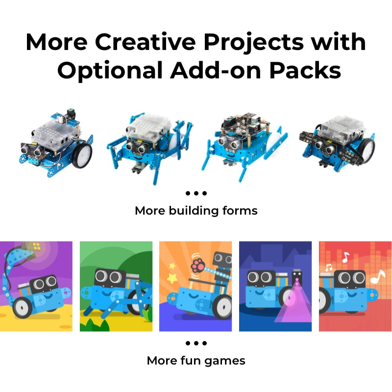 Makeblock mBot はじめてのDIY STEMロボットキット / Makeblock mBot: Kid's First Robot Kit for DIY and STEM Learning 商品画像