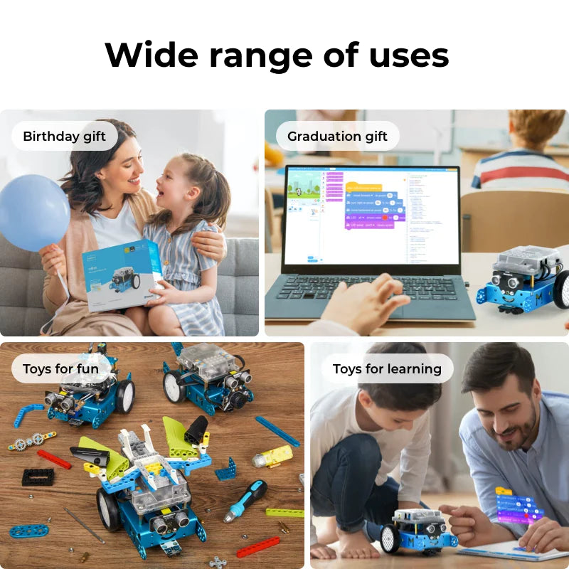 Makeblock mBot はじめてのDIY STEMロボットキット / Makeblock mBot: Kid's First Robot Kit for DIY and STEM Learning 商品画像