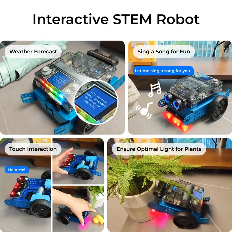 Makeblock mBot2 AI学習対応STEMコーディングロボット / Makeblock mBot2: STEM Education Coding Robot Kit for AI Learning 商品画像