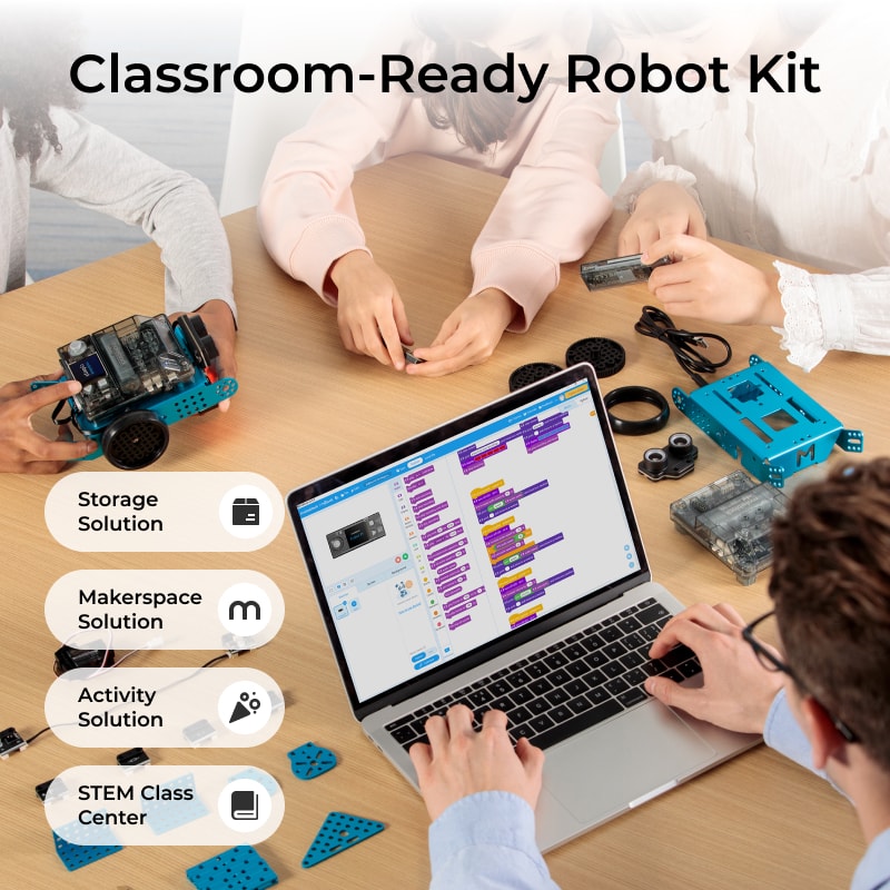 Makeblock mBot2 AI学習対応STEMコーディングロボット / Makeblock mBot2: STEM Education Coding Robot Kit for AI Learning 商品画像