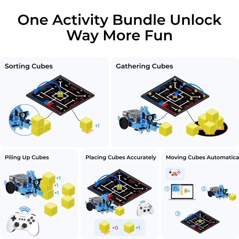 Makeblock mBot2 AI学習対応STEMコーディングロボット / Makeblock mBot2: STEM Education Coding Robot Kit for AI Learning 商品画像