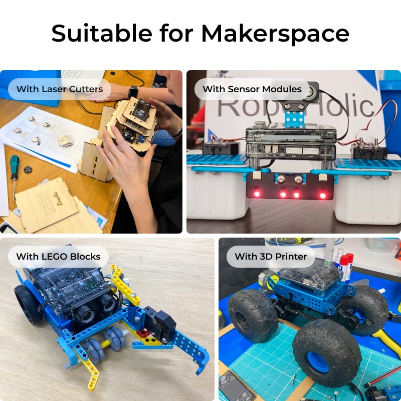 Makeblock mBot2 AI学習対応STEMコーディングロボット / Makeblock mBot2: STEM Education Coding Robot Kit for AI Learning 商品画像