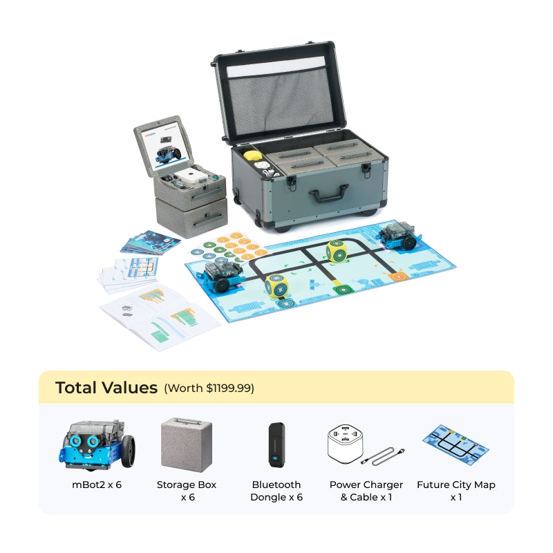 Makeblock mBot2 AI学習対応STEMコーディングロボット / Makeblock mBot2: STEM Education Coding Robot Kit for AI Learning 商品画像