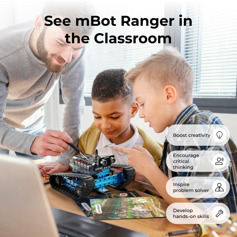 Makeblock mBot Ranger 3-in-1ロボット組立キット / Makeblock mBot Ranger: 3-in-1 Robotics Kit for Building Robots from Scratch 商品画像