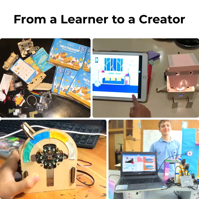 Makeblock NextMaker DIYプロジェクト対応STEMキット / Makeblock NextMaker: STEM Kits with DIY Projects and Free Online Lessons 商品画像