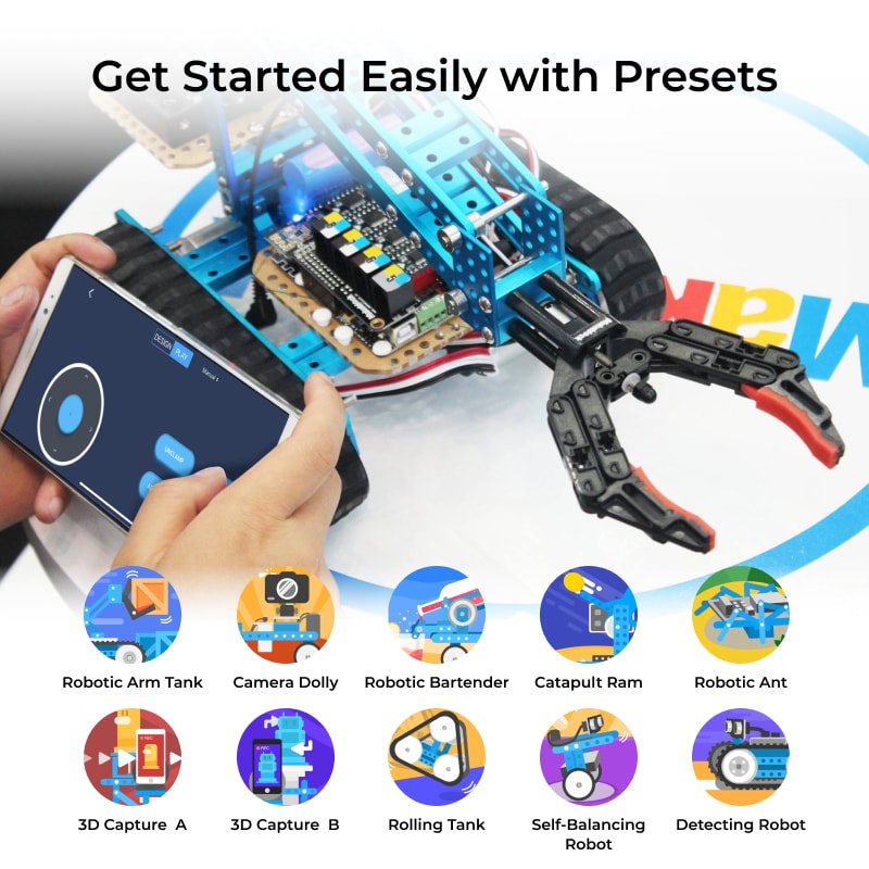 Makeblock mBot Ultimate 10-in-1ロボット組立キット / Makeblock mBot Ultimate: 10-in-1 Robot Building Kit for Students 商品画像