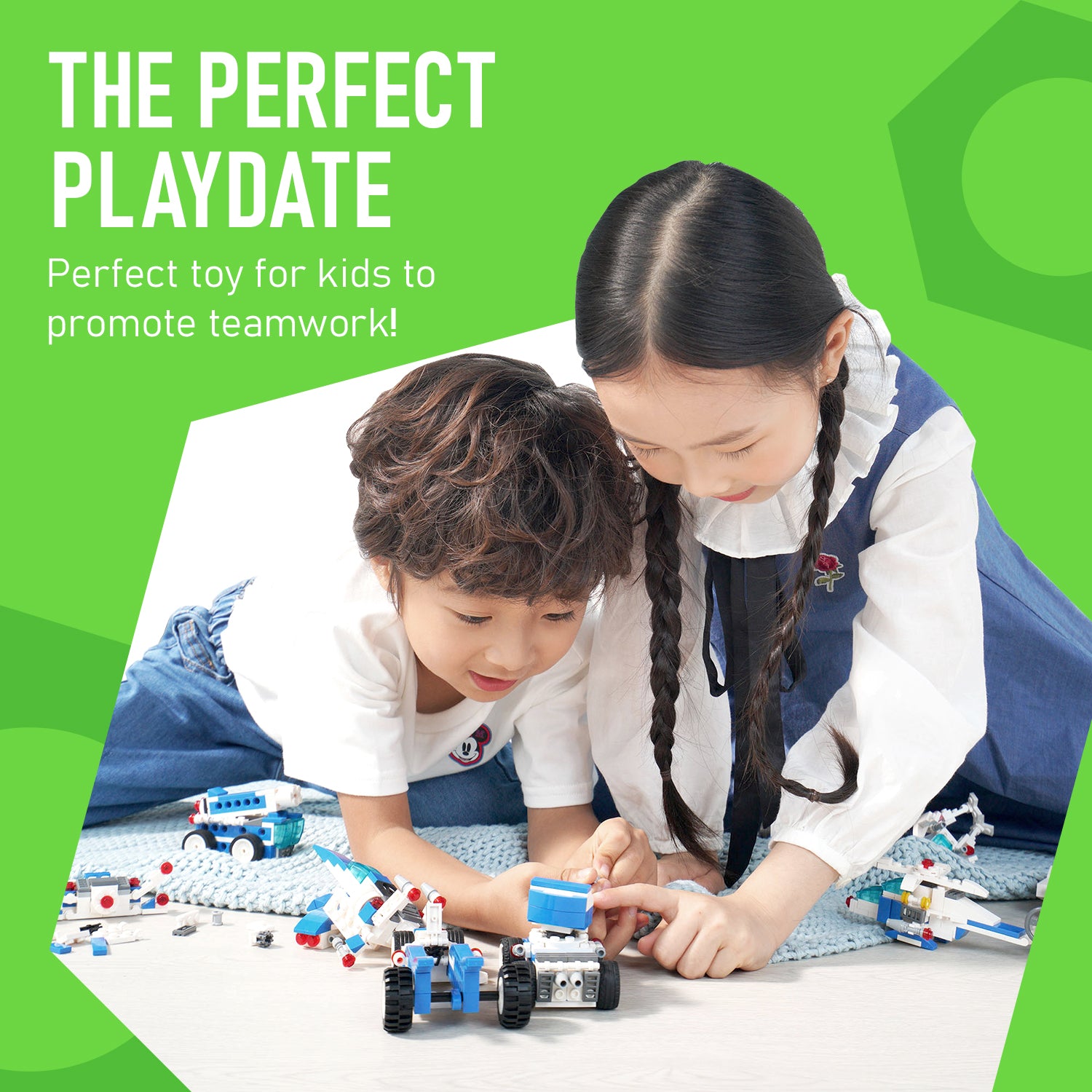 Makerzoid 30-in-1 STEAMブロックセット / Makerzoid 30 in 1 STEAM Building Blocks Set for Kids 6+ Years Old, Educational Gift DIY Fun Learning Bricks Kids Toy 商品画像