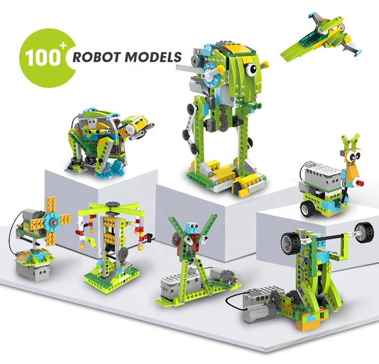 Makerzoid Robot Master Standard 100-in-1 プログラミングブロック / Makerzoid STEAM Programming Building Blocks Robot Master (Standard), 100 in 1 Coding Educational Toy Set for Boys and Girls 6+ 商品画像